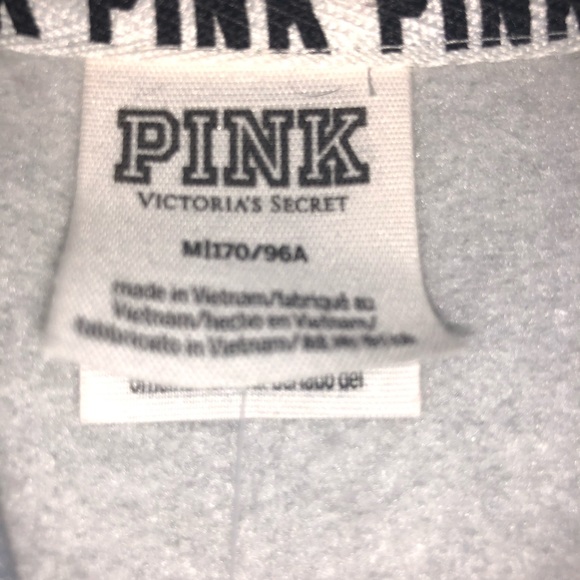 PINK zip up hoodie - Picture 3 of 4